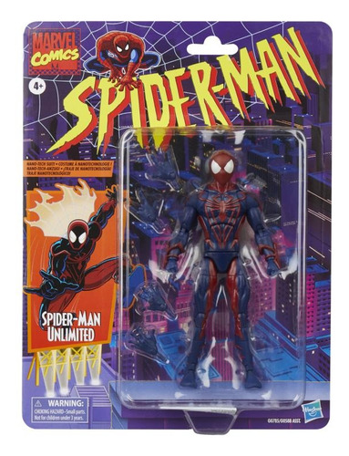 Marvel Legends Series Retro Collection Spider-man Unlimited