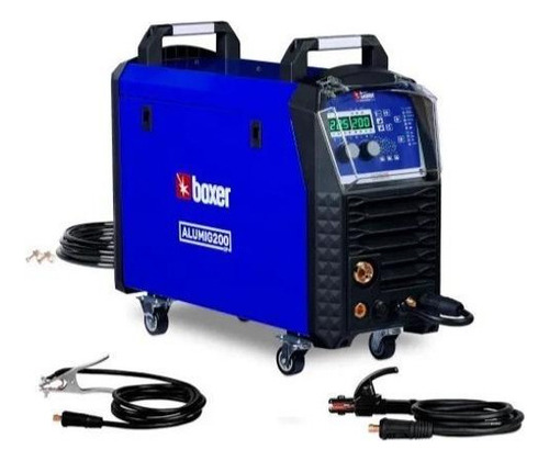 Boxer Alumig200dp Inversora De Solda Multiprocesso 200a 220v