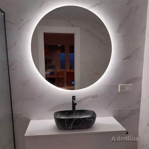 Espejos con luz para el baño