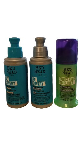 Pack Bedhead Recovery Sh/ac 100ml + Curls Rock Mini Tigi 