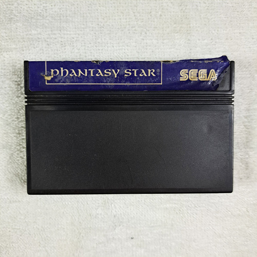 Phantasy Star Tectoy Original Azul Master System Faço 420
