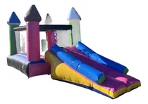 Comprar Castillos Inflable 3x6 Con Tobogán Y Turbina