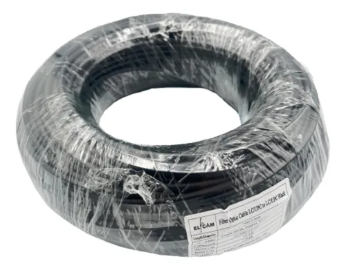 Rollo De Fibra Sm Lc/upc A Lc/upc Duplex De 100 Metros