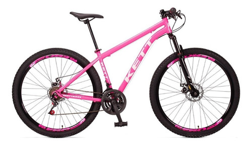 Imagen 1 de 1 de Mountain bike Kett Sport R29 29" 21v color rosa