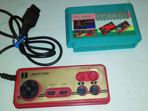 Cartucho Videojuegos Para Family Game + Joystick 