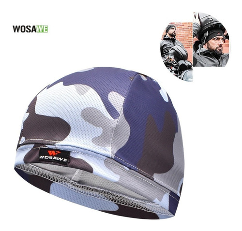 Wosawe® Gorra Enfriamiento Para Casco Unisex Ciclismo Moto