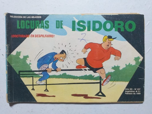 Comic. Locuras De Isidoro # 237. Febrero 1988.