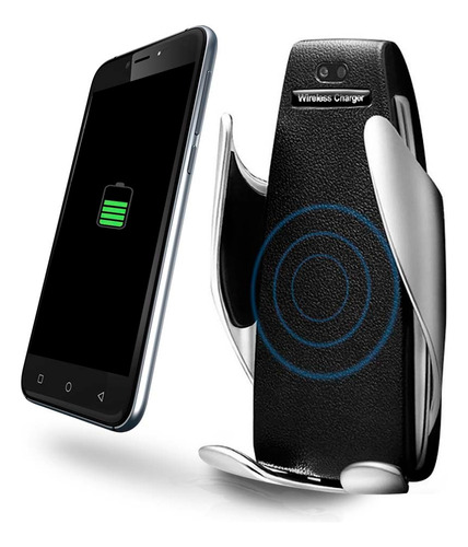 Soporte Celular Auto Cargador Inalambrico Wireless 2 Soporte