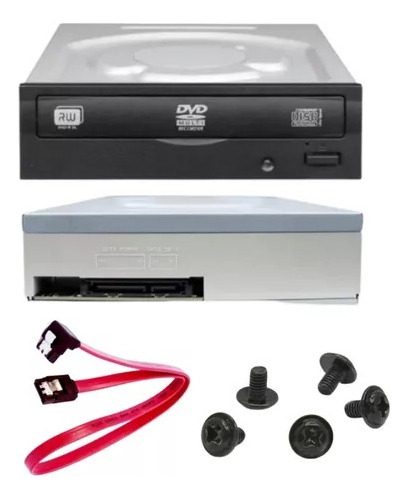 Gravador E Leitor Interno Pc Sata Dvd Rw Dual Layer + Cabo 