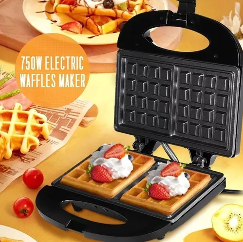 Maquina Para Hacer Waffles Waflera Eléctrica 220v Cocina