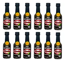 Comprar 12 Salsas Negra De Chile Habanero El Yucateco De 120ml