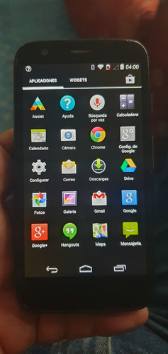Moto G1 Para Reparar O Para Usar Sus Piezas,funciona Pero No Agarra Los Chips... (Usado)