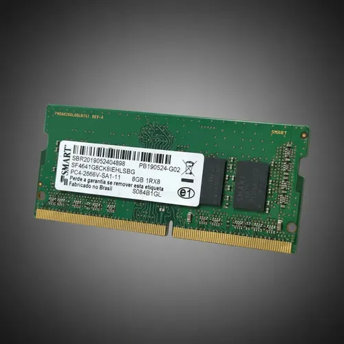 Memória RAM Verde 8GB PC4-2666V Smart | Parcelamento sem juros