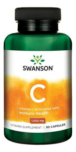 Vitamina C - Swanson 1000mg Por Capsulas Swanson