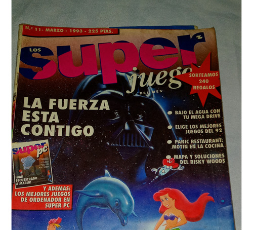 Revista Antigua * Super Juegos * N° 11 Video Juegos/ Trucos (Usado)