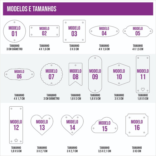 Etiquetas Tags Couro Legítimo Personalizado Cor Avelã 50un.