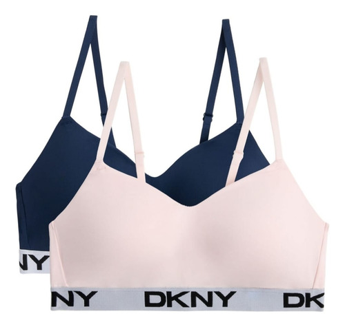 Dkny Seamless Bra 2 Pack Mujer Importado Usa