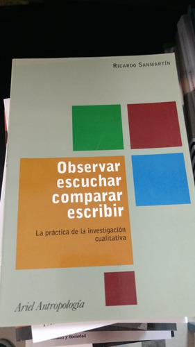 Observar Escuchar Compartir Escribir - R. Sanmartin - Ariel