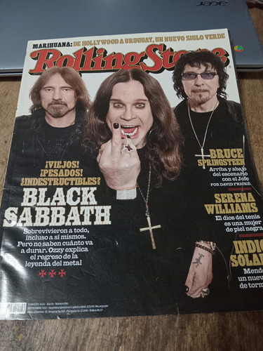 Revista Rolling Stone 186 Septiembre 2013black Sabbath 