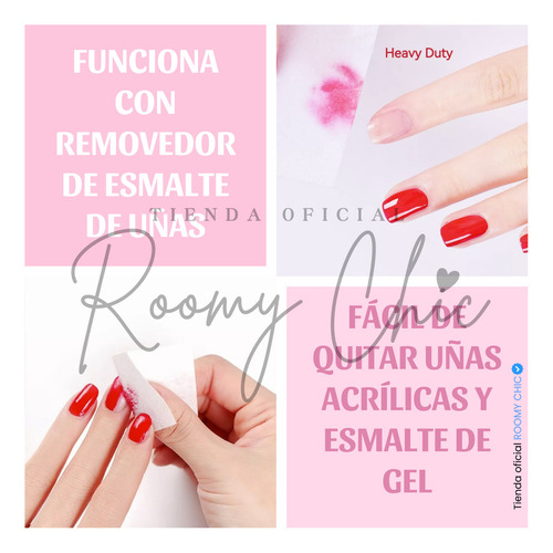 Toallitas Para Uñas Sin Pelusa Gasas Para Uñas Manicure