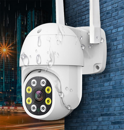 Imagen 6 de 9 de Cámara Ip Icsee Wifi Externa Ptz Speed Dome Prova Água Zoom,