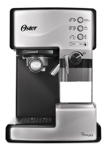 Cafetera Oster PrimaLatte BVSTEM6601 automática plata expreso 220V