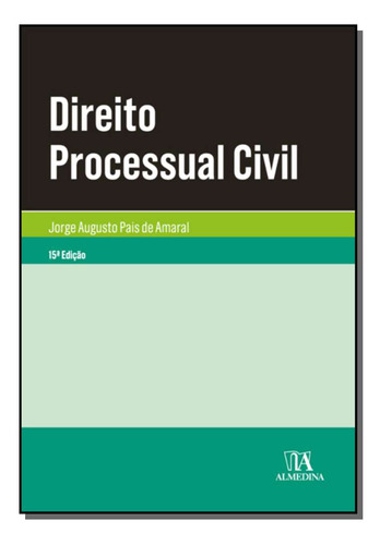 Libro Direito Processual Civil Almedina De Jorge Augusto Pa