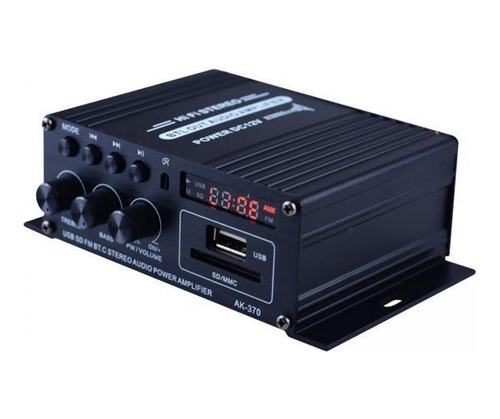 2 Miniamplificadores De Sonido Y Altavoz Bluetooth 12 V Fm