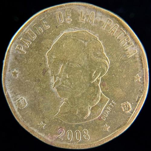 Republica Dominicana, Peso, 2008. Xf