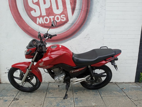 Imagem 4 de 8 de Honda Cg Fan 160 2017 Vermelha