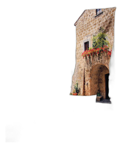 Ambesonne Toscana Tapestry, Calles Italianas En El Campo Cas