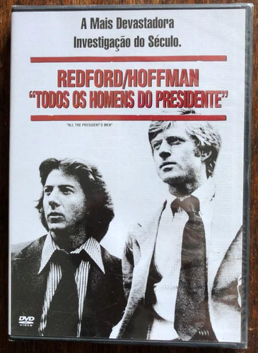 Dvd Todos Os Homens Do Presidente - Robert Redford - Lacrado