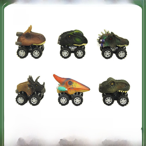 Dragón Con Cresta De Pollo (coche Pequeño), Dinosaurio Reali