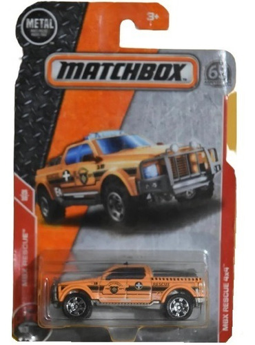 Matchbox Mbx Rescue 4x4  #25