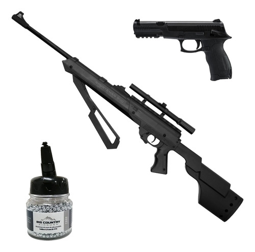 Combo Carabina Sportsman 900 Y Pistola Marksman 1018,700 Bbs