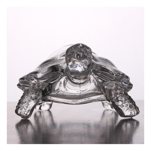 Estatua De Tortuga Fengshui, Colección De Cristal De M