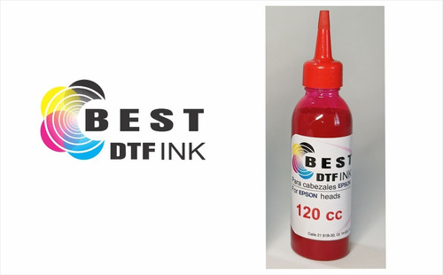 120 Cc Tinta Para Dtf Colores Cmyk Mejor Calidad Marca Best
