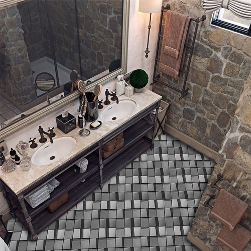 Pegatinas De Mosaico 3d De G Wallpaper Ab106, Vinilo Autoadh