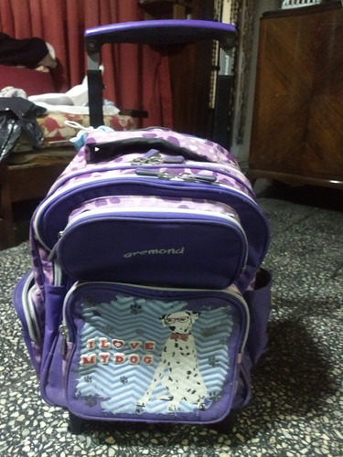 Mochila Escolar Usada Gremond Líquido Ya