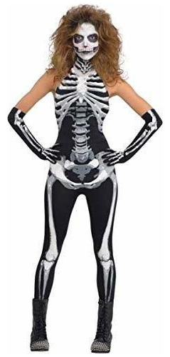 Amscan Bone-a-fied Babe Skeleton Disfraz De Halloween Para M