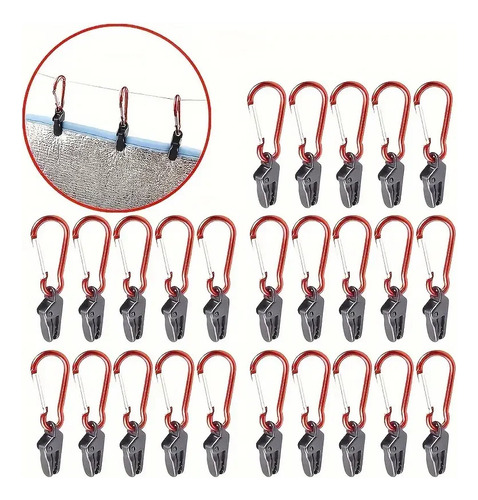 Wa 20 Clips For Lona, Clips Resistentes Al Viento Con