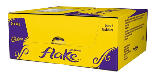 Paquete De 24 Barras De Chocolate Cadbury Flake De 32 G, Imp