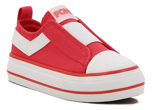 Champion De Niño Pony Plataforma Elástico Classic - Coral