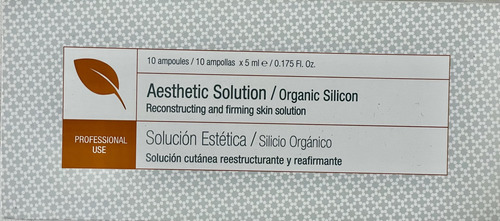 Silicio Organico (solucion Restructurante) Dermclar