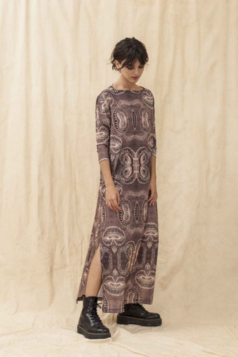 Vestido Largo Tipo Tunica
