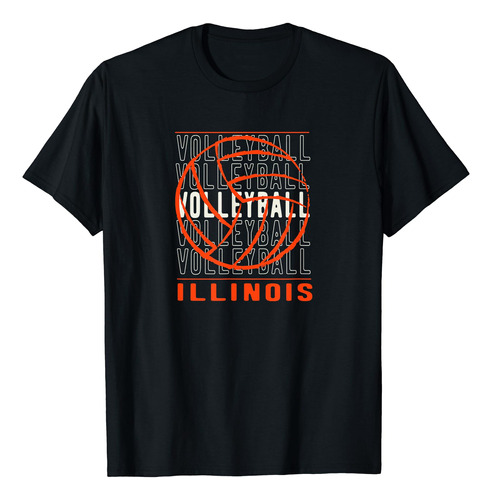 Camiseta De Voleibol Illinois