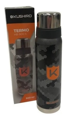 Imagen 4 de 8 de Termo De 900ml Acero Inoxidable 24hs Kushiro