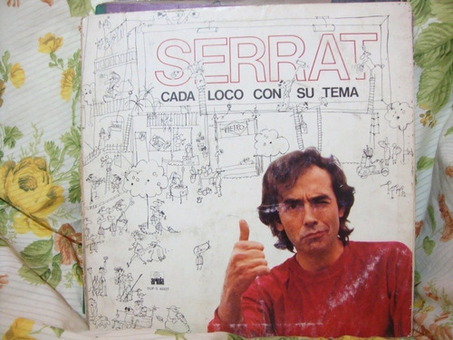 Vinilo Joan Manuel Serrat Cada Loco Con Su Tema M1