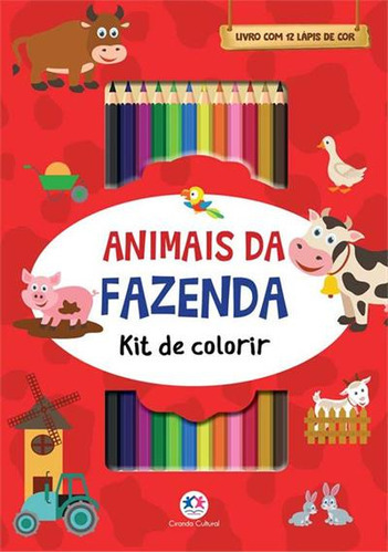 Animais Da Fazenda - 1ªed.(2023), De Ciranda Cultural. Editora Ciranda Cultural, Capa Dura, Edição 1 Em Português, 2023