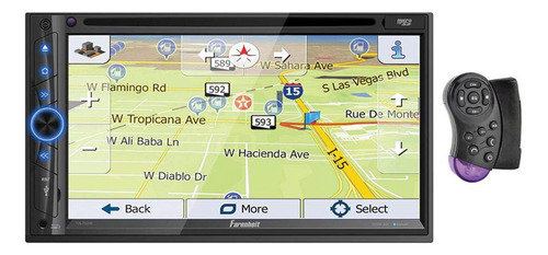 Farenheit Tin-702hb 2-din 6.2  Lcd Gps Navegacin Dvd Multime